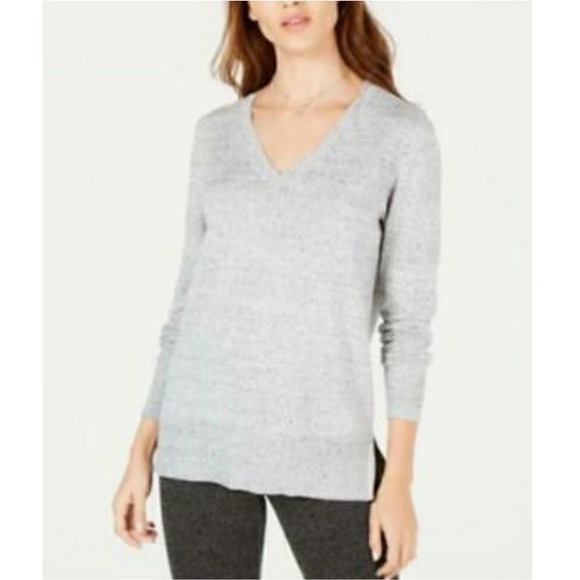 Maison Jules  Sweater Women's Size Medium Gray - Picture 1 of 7